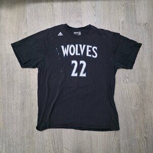 Adidas Andrew Wiggins Minnesota Timberwolves Jersey Tshirt